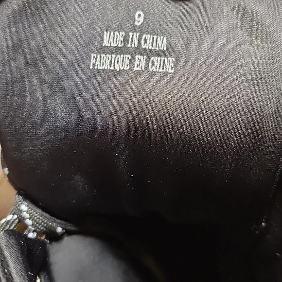 Womens Jeffrey Campbell Black Lace-Up Rain Boots Sz 9 - Picture 6 of 7